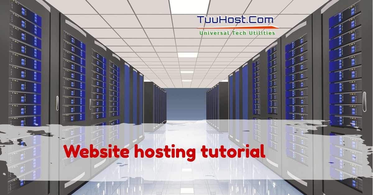 website hosting tutorial - introduction - header image